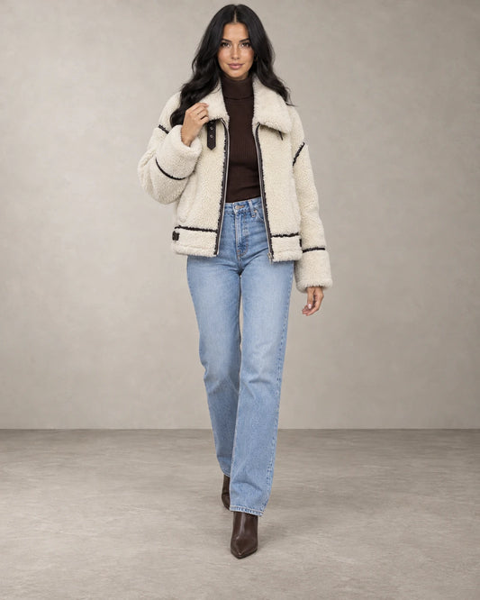 TEDDY AVIATOR JACKET