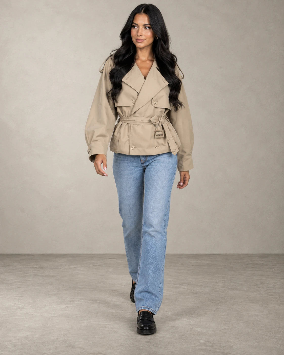OVERSIZED TRENCHCOAT