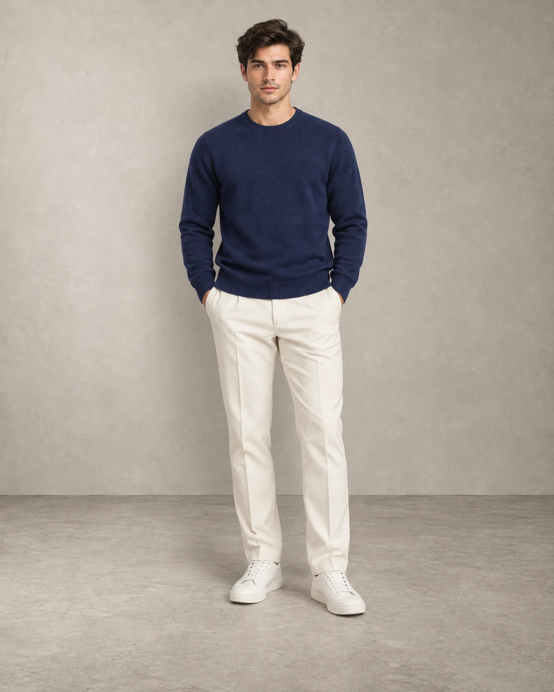 CLASSIC KNIT SWEATER