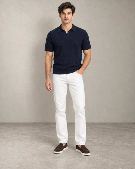 TEXTURED POLO